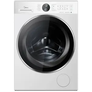Midea Frontlader-Waschmaschine MF21EW80WBA20 mit 8 kg Fassungsvermögen...