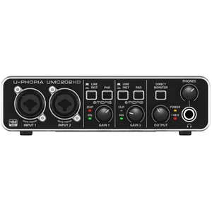 Behringer Digitales Aufnahmegerät (U-Phoria UMC202HD - USB Interface) günstig