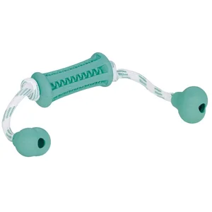 Nobby Tierball Nobby Vollgummi Stick mit Seil günstig