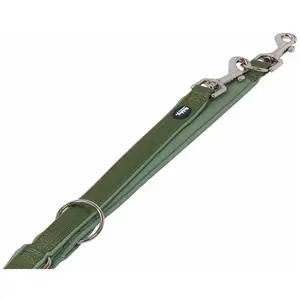Nobby CLASSIC PRENO SMYCZ REG. S OLIWKA 200cm, 15/20mm (S, Hund, Allgemein), Halsband + Leine günstig