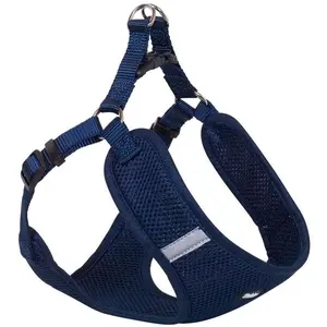 Nobby Mesh Reflect Harness M Marineblau 48-56cm (M, Hund, Allgemein, Spazieren), Halsband + Leine günstig