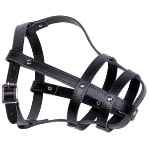 Nobby Leder Maulkorb (M, S, Hund, Allgemein), Halsband + Leine günstig