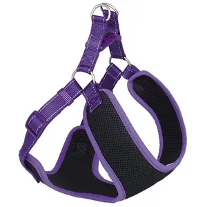 Nobby Geschirr Black Mesh Reflect (M, Hund, Allgemein), Halsband + Leine günstig
