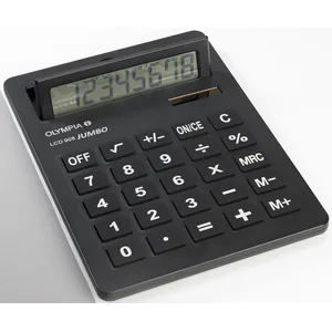 OLYMPIA Tischrechner Jumbo LCD-908 schwarz günstig