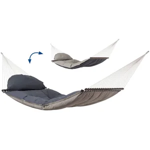 Amazonas Stabhängematte Luxushängematte Fat Hammock taupe günstig