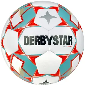 DERBYSTAR Stratos S-Light 290g Leicht-Fußball weiß/blau/orange 3 günstig
