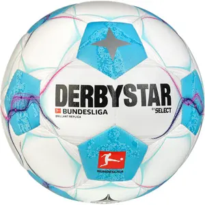 DERBYSTAR Bundesliga Brillant Fußball Trainingsball 2024/25 weiss/blau/pink 4 günstig