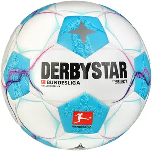 DERBYSTAR Bundesliga Brillant Fußball Trainingsball 2024/25 weiss/blau/pink 5 günstig