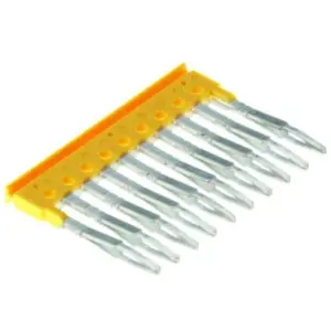 Weidmüller ZQV 1.5/10, Querverbindungsstück, 20 Stück(e), Wemid, Gelb, -60 - 130 °C, V0 günstig