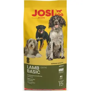 Josera JosiDog, Adult, Lamm, 15 kg