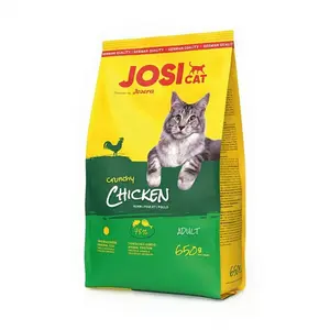 JosiCat Knuspriges Huhn Katzenfutter - 650 g Beutel mit leckerem und k...