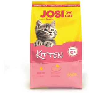 JosiCat Katzennassfutter für Kitten: Feine Pastete mit Geflügel, 12 x ...