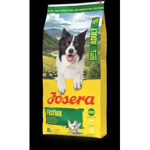 Josera Festival, Adult, jede Rasse, Huhn, Lachs, 12,5 kg, Gluten-frei günstig