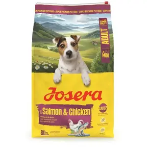 JOSERA Mini Salmon & Chicken - trockenfutter für Hunde - 10kg