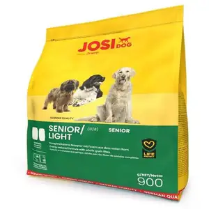 JosiDog Hundefutter Senior / Light 900 g: Spezielles Trockenfutter für...