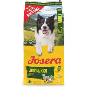 Josera Lamb & Rice 12,5 + 2,5 kg