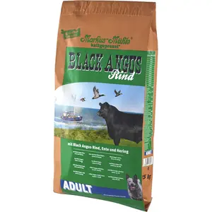 Markus Mühle - Black Angus Adult 15 kg - proteinreiches Hundefutter