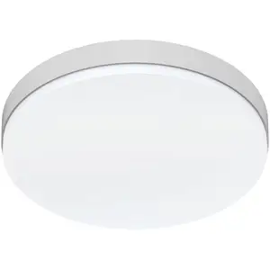 EVN Decko LED CCT 10/15/18/25 W Ø 27,5 cm silber