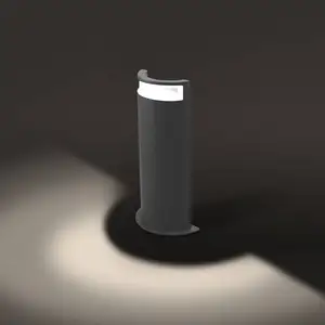 EVN Halbo LED-Wegeleuchte als halbe Säule