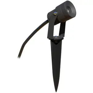 EVN Merlo LED-Gartenspot mit Erdspieß, 3.000K, 5W