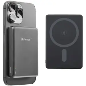 Intenso MW10000 magnetische kabellose Powerbank - Grau günstig