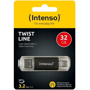Intenso Twist Line Usb-c Usb-a 3.2 32gb Usb-stick