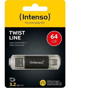 Intenso Twist Line Usb-c Usb-a 3.2 64gb Usb-stick günstig