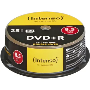 Intenso DVD+R DL 8,5GB 25 Spin Spindel