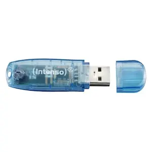 Intenso Rainbow Line Typ-A 4GB Blau - USB-Stick, Typ-A 2.0 günstig