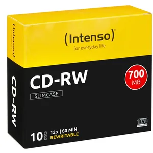 Intenso CD-RW 12x 10er SC Jewel Case günstig