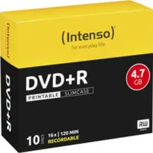 Intenso DVD+R 4,7 GB, DVD-Rohlinge günstig