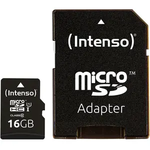 Intenso Micro Sdhc 16gb Class 10 Uhs-i Premium Speicherkarte