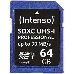 Intenso SDXC Card UHS-I Professional 64 GB günstig