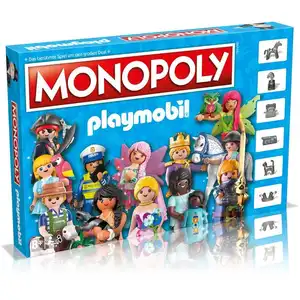 Monopoly - PLAYMOBIL Gesellschaftsspiel Brettspiel Spiel
