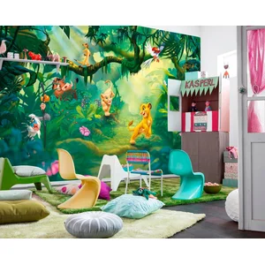 Komar Fototapete Lion King Jungle - Größe 368 x 254 cm, glatt, bedruck... günstig