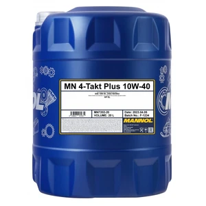 Mannol Motoröl 4T Plus 10W40 20L (Api Sl, Jaso Ma/Ma2) Halbsynthetisch... günstig