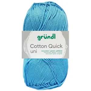 Gründl 50 Gramm Gründl Cotton Quick Uni Farbauswahl Häkelwolle günstig