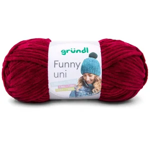 Gründl 100 Gramm Gründl Funny Uni Mikrofasergarn Farbauswahl Bastelgarn günstig