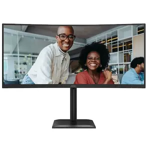 Aoc Cu34e4cv 34'' Uwqhd Va Wled 100hz Monitor