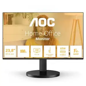 AOC B3 24B3CF3, 60,5 cm (23.8"), 1920 x 1080 Pixel, 4 ms, Schwarz