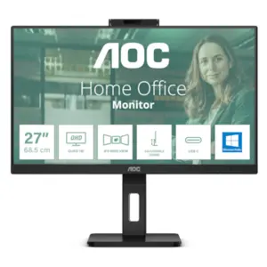 AOC Q27P3QW, 68,6 cm (27"), 2560 x 1440 Pixel, Quad HD, 4 ms, Schwarz
