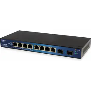 ALLNET ALL-SG8210PM, Managed, L2+, Gigabit Ethernet (10/100/1000), Pow...