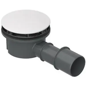 Bette, Siphon, Compact + garniture d'écoulement, latéral, débit d'écoulement 0,5 l/s, avec antidérapant Pro (Ablaufgarnitur) günstig