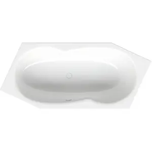 Bette, Badewanne, Metric, Badewanne 206x90x45cm, 6841- Fussende links, Überlauf vorne (190 l, 206 cm, 90 cm) günstig