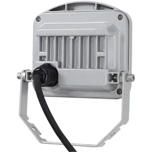 LED-Außenstrahler Charlottenburg silber 10W 3.000K