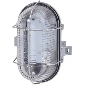 Schlagfeste LED-Wandleuchte Pesch 8 IP44