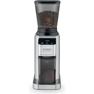 Caso Barista Chef, Kaffeemühle, Schwarz, Silber