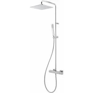 Herzbach LIVING SPA Duschsäule RB 250mm soft Stabhandbrause Chrom günstig
