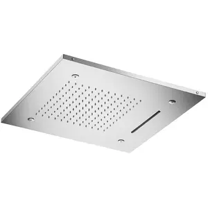 Herzbach 11.600385.2.01 LIVING SPA Farblicht Deckeneinbau-Regenbrause square günstig