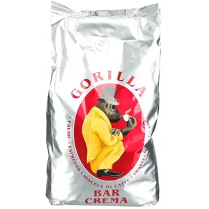 Joerges Gorilla Bar Crema 1kg Kaffeebohnen Italienisch One Size günstig